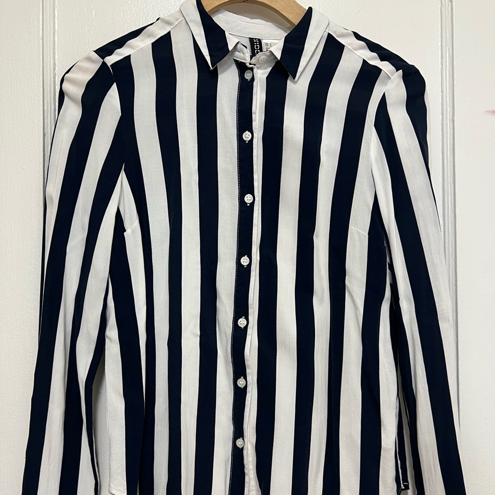 Striped Button Up/Down Shirt